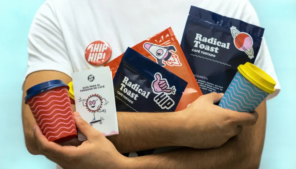 Exempel på branding och förpackningsdesign – grafiskt tryck på produkter